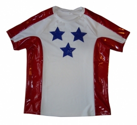 USA herenshirt met lak