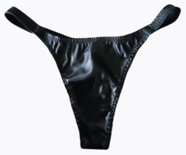 Leren dames string