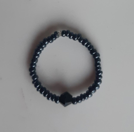 Ring elastisch met facet