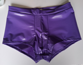 Paarse lak short voor heren maat S