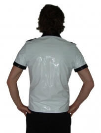 Lak shirt politie-look