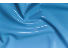Sky bleu stretch lak met rek naar 4 kanten
