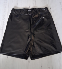 Zwarte lak short voor heren hoog model maat 48/50(M/L)