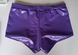 Paarse lak short voor heren maat S