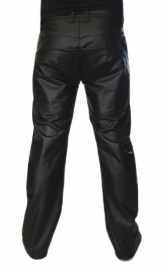 Leren herenbroek