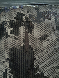 Hotpants met pailletten maat S/M