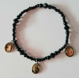 Religieuze bedeltjes armband