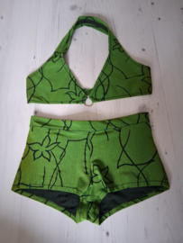 Groene bikini maat S/M