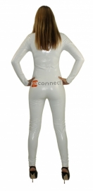 Viaconnect witte lak catsuits