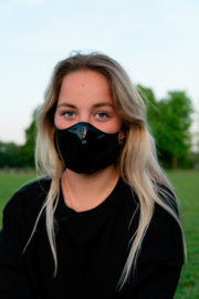 Mondmasker van lak dubbellaags