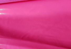 Neon roze stretch lak met rek naar 4 kanten