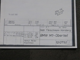 3240 / 3241 BMW M1 kap