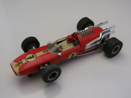3200 Ferrari F1 rood nr. 7 (16 spaaks gril)