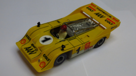 3202 Porsche Can-Am geel nr. 1 (spiegels zwart, gestempeld)