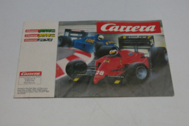 Carrera Servo folder 1989 (mini pocket)