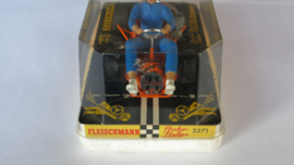 3271 Go-Cart man met witte helm (zeer goede staat)