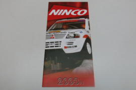 Ninco folder 2003 #1
