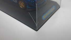 Scalextric, TVR Speed 12 blauw (scheurtjes ovp)
