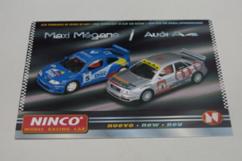 Ninco documentatie Maxi Megane / Audi A4
