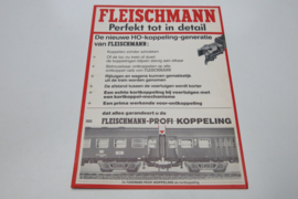 Folder Fleischmann treinen H0-Koppeling (NL)
