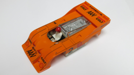 Porsche Can-Am bodem + kap oranje (zonder spiegels)
