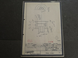 3260 Mercedes velg achter (origineel)