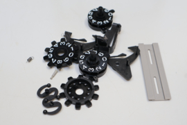 Rondenteller grijs (ovp) (defect)