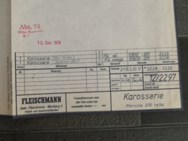 3228 / 3229 Porsche 935 kap (origineel)