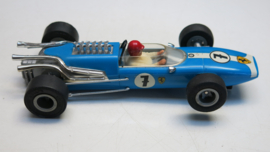 SOLD 3201 Ferrari F1 blauw nr. 7 (24 spaaks gril, gestempeld)