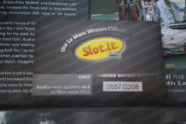 Slot.it, Audi R18 E-Tron Quattro "LeMans 2013" (Limited Edition)