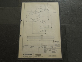 Technische Fabrieks tekeningen