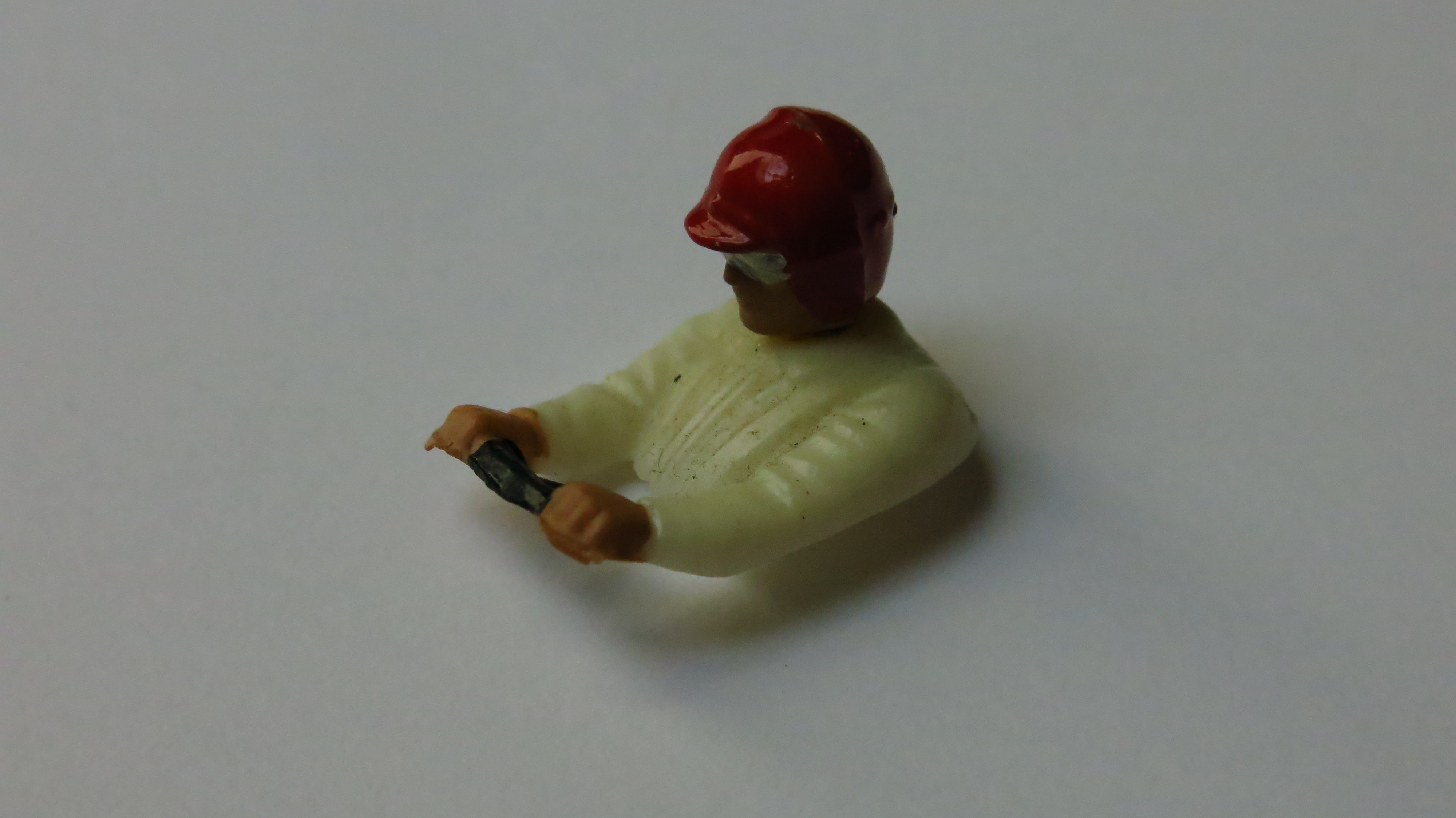 Racefiguur (met zwart stuur)
