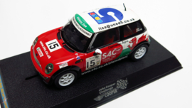 Scalextric, Mini Cooper "John Cooper Challenge" #15 (scheur ovp)