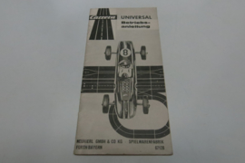 Carrera Universal gebruiksaanwijzing 67128