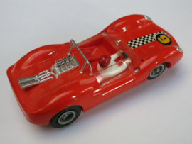 Ford Lotus bodem + kap en assen oranje nr. 6 (nieuwstaat)