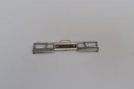 Mercedes bumper achter met nummerplaat