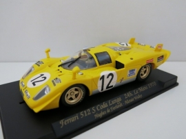 Fly Carmodel, Ferrari 512S Coda Lunga, 24h. LeMans 1970 geel