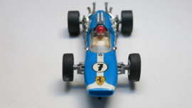 SOLD 3201 Ferrari F1 blauw nr. 7 (24 spaaks gril, gestempeld)