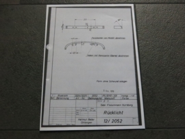 3224 - 3227 Porsche 911 achterlicht