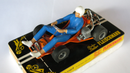 3271 Go-Cart man met witte helm (zeer goede staat)