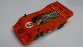 3203 Porsche Can-Am oranje nr: 2 (spiegels zwart, gestempeld
