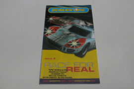 Scalextric folder 9rd issue "Race for real"