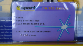 Scalextric Sport, Ford GT40 MKII "LeMans 1966" (Limited Edition)