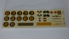 Ford Lotus decals (compleet)