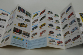 Scalextric folder 8rd issue "Race for real"