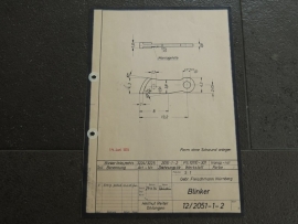 3224 - 3227 Porsche 911 knipperlicht (origineel 14-06-1979)