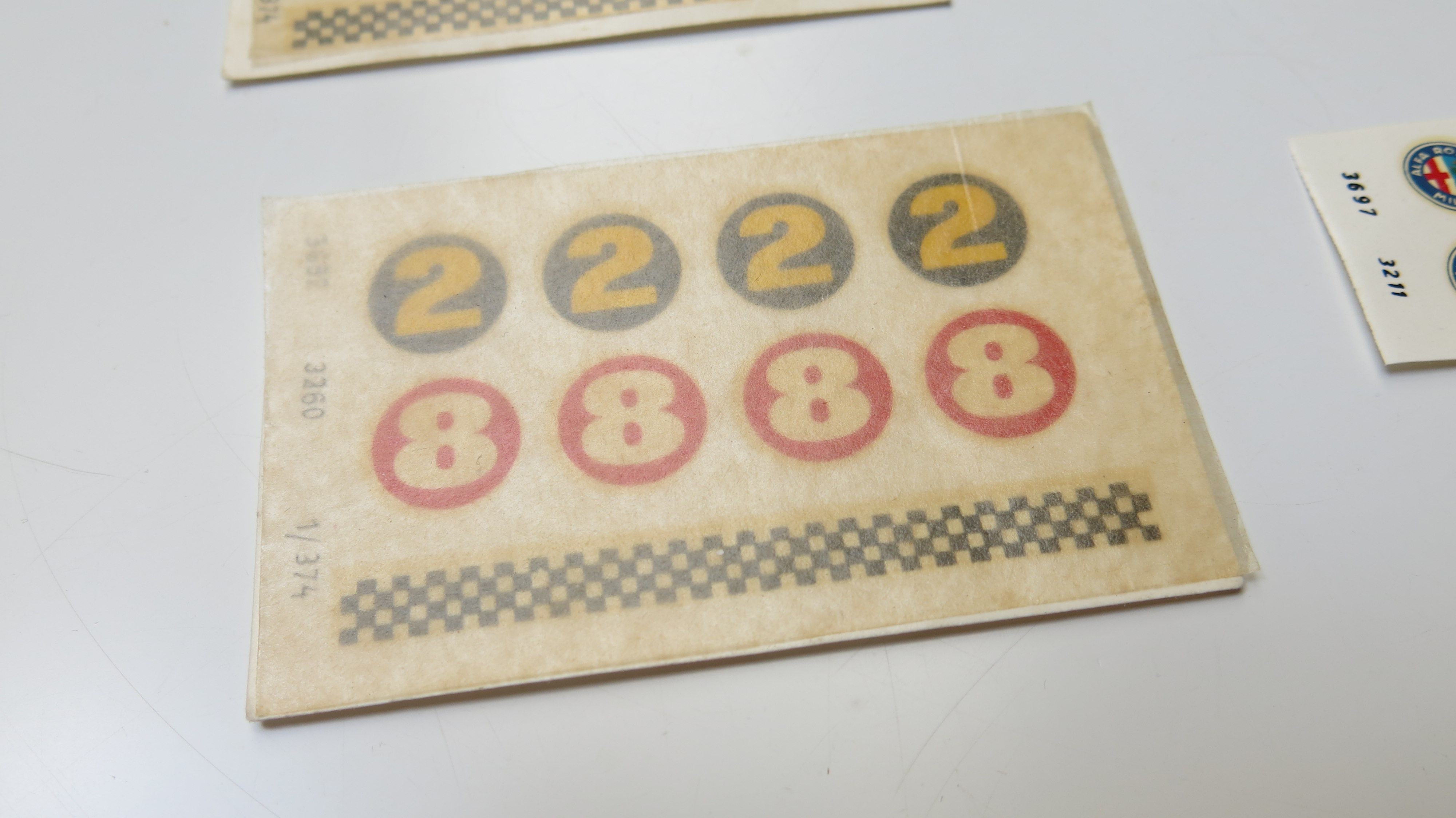 Alfa Romeo / Mercedes decals (restant)