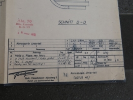 3209 / 3210 Ford Lotus bodem (origineel)