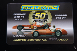 Scalextric, Ferrari 248 / 375 "Celebrating 50 Years of Scalextric" (Limited Edition)