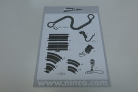 Ninco folder baan circuit